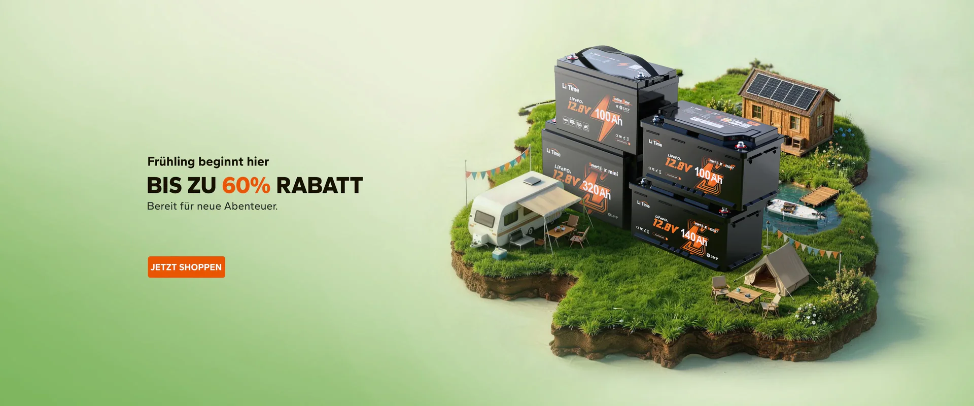 Maximale Energie mit LiTime LiFePO4